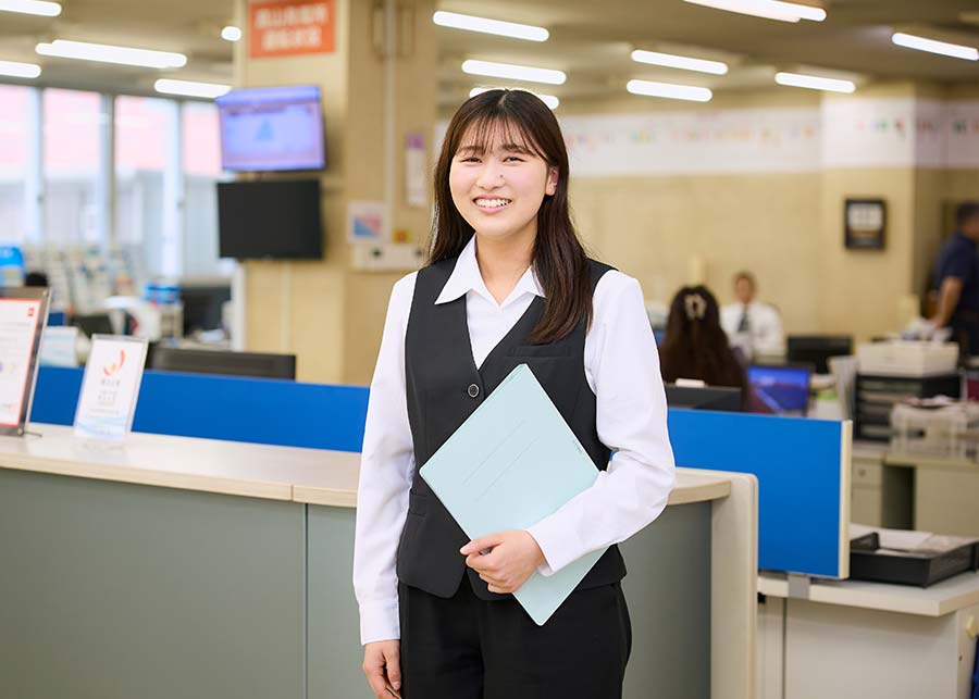 事務さんのお仕事の様子